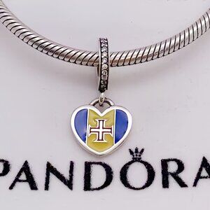 Pandora Madeira Islands Flag Exclusive Charm Pendant